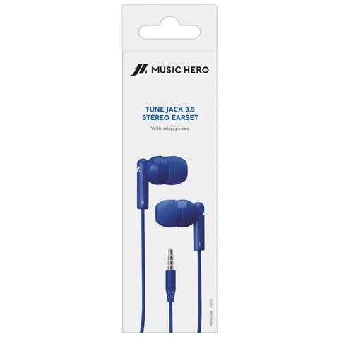 MHINEARB cuffia e auricolare Cablato In-ear MUSICA Blu - Foto 3