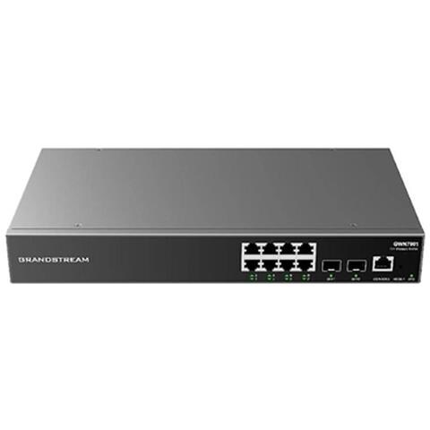 Networks Gwn7801 Switch Di Rete Gestito L2+ Gigabit Ethernet (10/100/1000) Nero - Foto 2