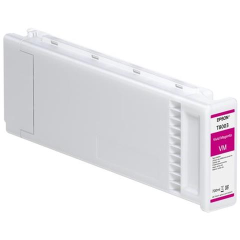 Cartuccia d'inchiostro Originale C13T80030N UltraChrome PRO da 700 ml Colore Magneta Compatibile con SC-P10000 e SC-P20000) - Foto 1