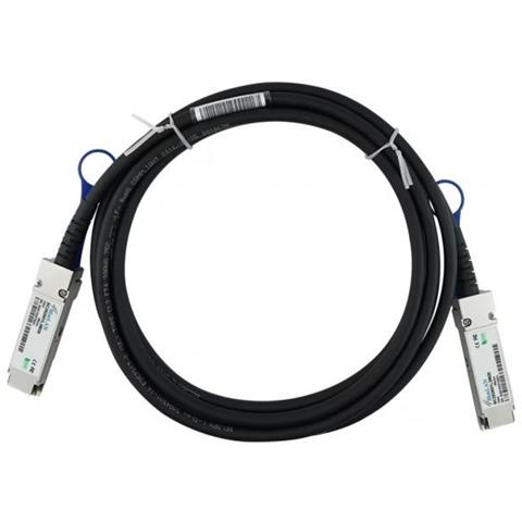 Qsfp28-dac-2m-ql-bl Cavo Infiniband Nero - Foto 1