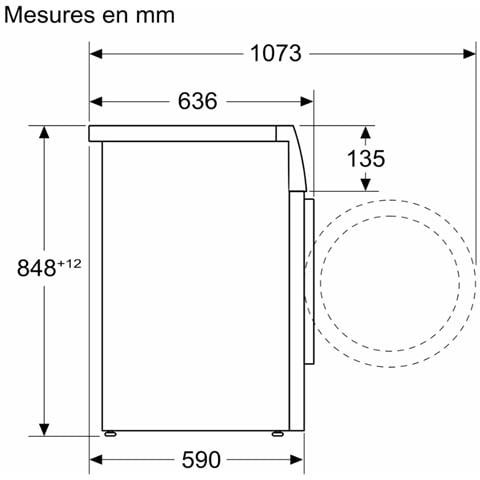 Lavatrice Standard WG44G2Z0FR Bianca 9 Kg Classe A Centrifuga 1400 giri - Foto 8