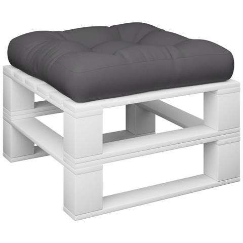 Cuscino Per Pallet Antracite 60x61,5x10 Cm In Tessuto - Foto 3