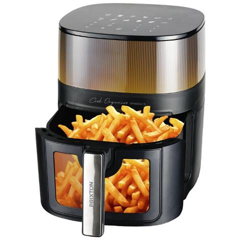 Friggitrice ad Aria Cook Organics Pro Potenza 1500 Watt Capacità 7 Litri Colore Nero - Foto 2