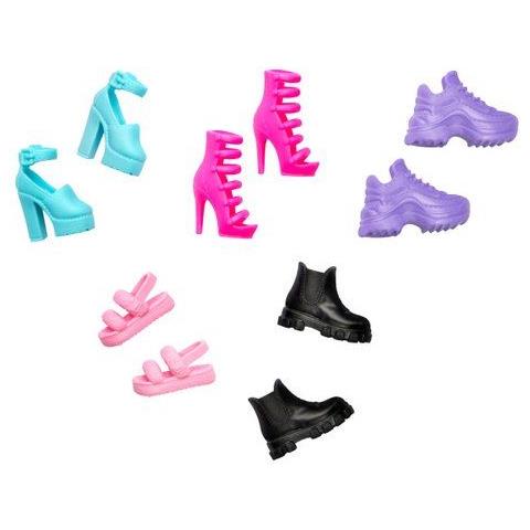 Scarpe Fashion Bambola 5 Paia Hwv71 Barbie Assortito - Foto 1
