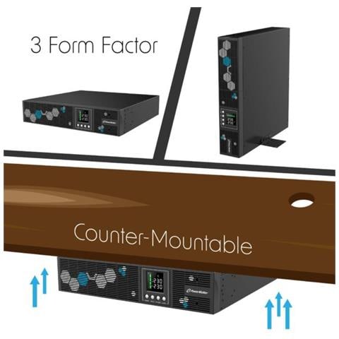 VI 2000 RLP gruppo di continuità (UPS) A linea interattiva 2 kVA 1800 W 8 presa (e) AC - Foto 4