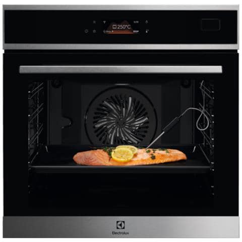 Forno Elettrico da Incasso SteamPro Serie 800 LOB8S09WX Capacità 70 L Multifunzione Termoventilato Cottura e Pulizia a Vapore Potenza 3000 W Colore Nero - Foto 1