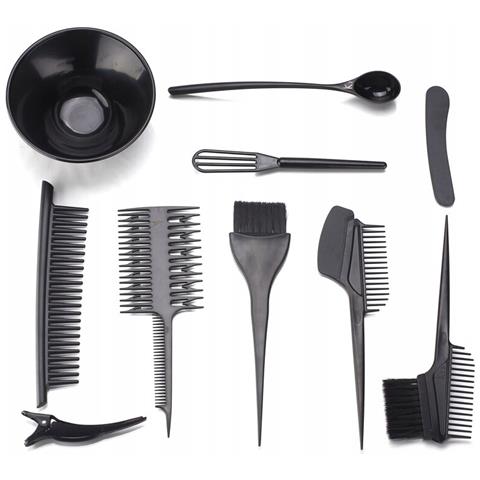 Set Per La Colorazione Dei Capelli Di Alta Qualità 10 Pezzi! - Foto 1