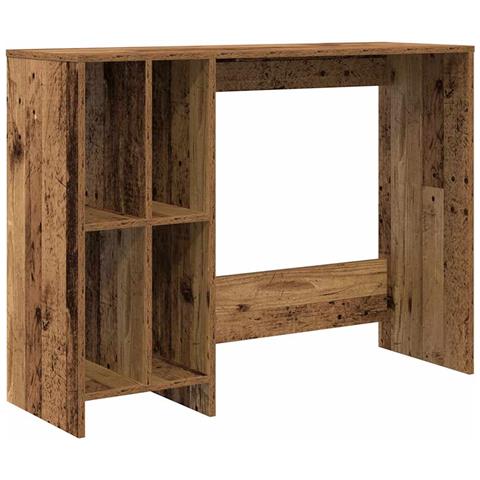 Scrivania Legno Antico 102,5x35x75 Cm In Legno Multistrato - Foto 2