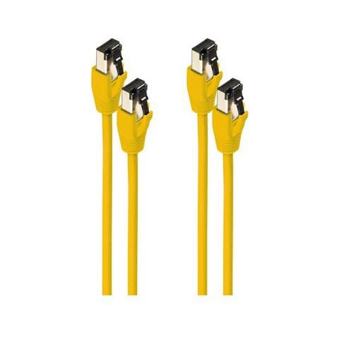 BS08-41072-2 cavo di rete Giallo 10 m Cat8.1 F /FTP (FFTP) - Foto 1
