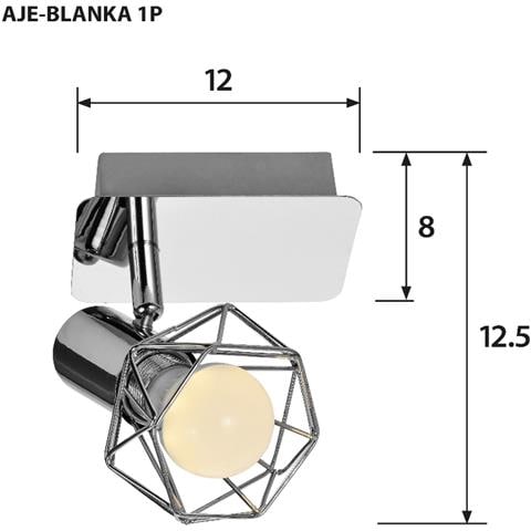 AJE-BLANKA 1P illuminazione da parete E14 - Foto 4