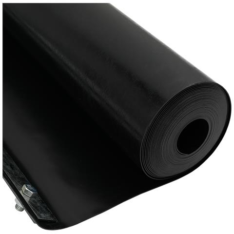 Barriera per Radici con Guide di Collegamento Nera 0,7x10 m 1,5 mm HDPE - Foto 1