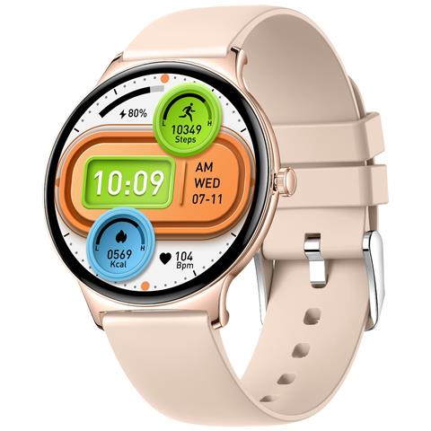 Smartwatch Multifunzione Con Monitoraggio Della Salute E Bluetooth Per Chiamate Gold - Foto 1