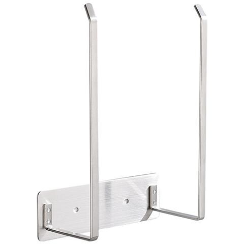 Porta Coperchi Per Tazze Montato A Parete - Organizer In Acciaio Inossidabile Silver - Foto 1