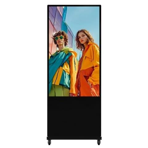 Digital Signage 4k 55"" Totem Touch 4gb Memory. 32gb Storage.  Andriod 13. 4k - Ds-d6055ut-d/s. Trasp. Da Concordare - Foto 1