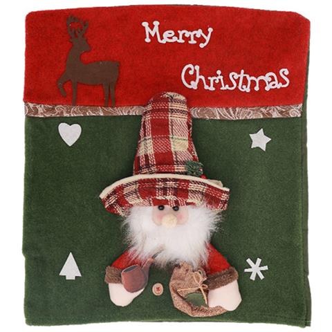 Coprisedia Natalizio - Coprisedia 3d Babbo Natale Per Decorazioni Festività Domestiche - Foto 1