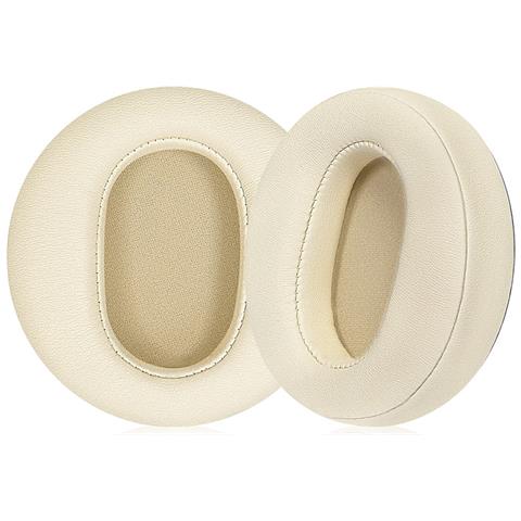 Cuscinetti Auricolari Di Ricambio In Pelle Proteica Compatibili Con Cuffie Edifier Fit900nb - Set Di 2 White - Foto 1