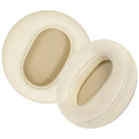 Cuscinetti Auricolari Di Ricambio In Pelle Proteica Compatibili Con Cuffie Edifier Fit900nb - Set Di 2 White - Foto 2