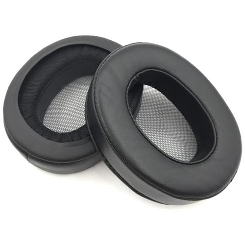 2 Cuscinetti Auricolari In Pelle Di Pecora Compatibili Con Cuffie Sony Mdr-1a/1adac/1abt/1r/1rmk2/1rbt/1rnc Black - Foto 1