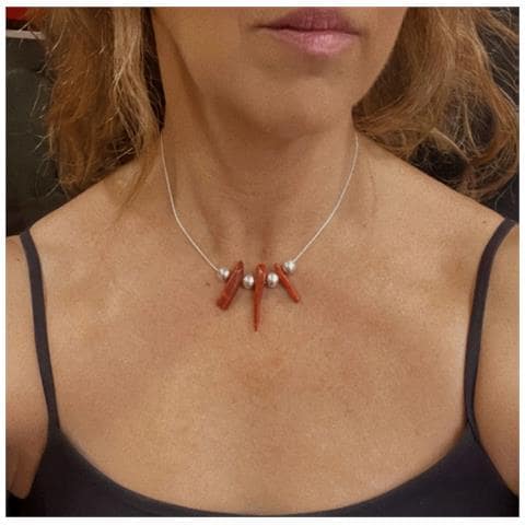 Collana Di Corallo Irregolare - Foto 2