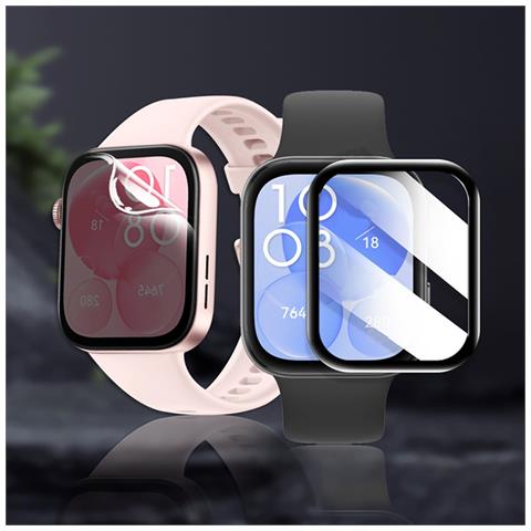 Protezione Schermo Pmma Composite Hot Bending Compatibile Con Apple Watch Se3 44mm (confezione Da 2) - Foto 5