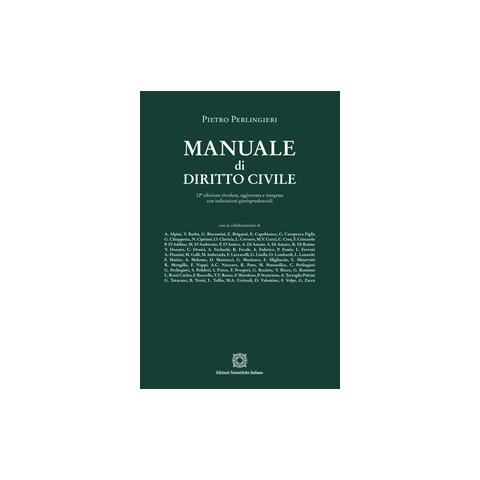 Pietro Perlingieri - Manuale di diritto civile - Foto 1
