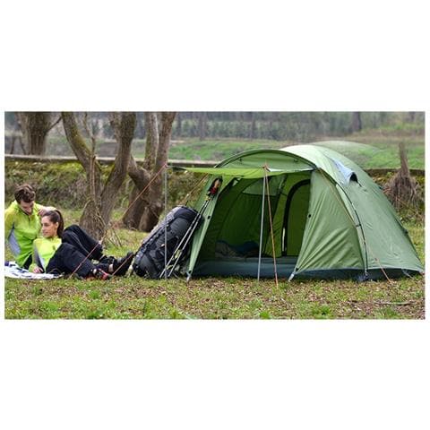 Set Di Cavi Di Ancoraggio Per Tenda Da 2 M In Bianco E Nero Con Regolatori In Alluminio E Picchetti - Foto 5