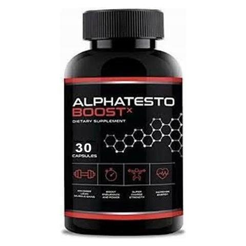 Super Alphatesto Boost Supporto Naturale Per Il Testosterone! 30 Cappucci - Foto 1