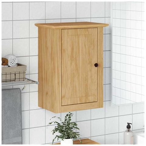 Armadio da bagno a muro BODO Marrone miele 44 x 30 x 60 cm - Foto 2
