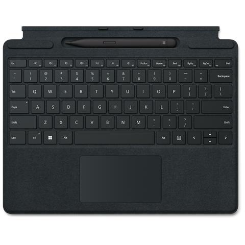 Surface Pro Signature Keyboard w / Slim Pen 2 Nordic Cover port Nero - Foto 1