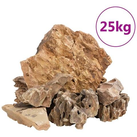 Pietre del Drago 25 kg Marroni 5-30 cm - Foto 1