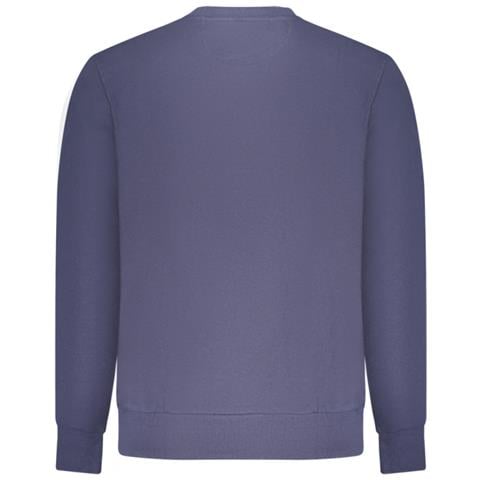 FELPA BLU CON ZIP PER UOMO - Colore: Blu, Taglia: XL - Foto 2