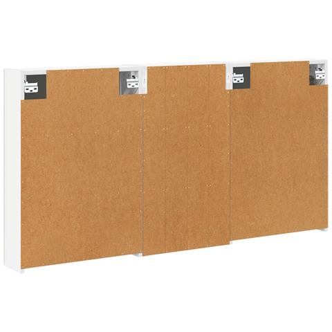 Set di Armadi da Bagno con lo scaffale 3 pcs 140 x 14,5 x 70 cm - Foto 9