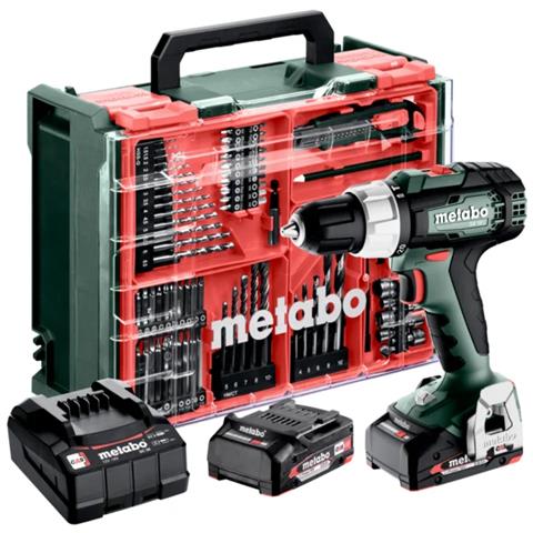 SB 18 L Set 1,6 kg Nero, Rosso, Argento - Foto 1