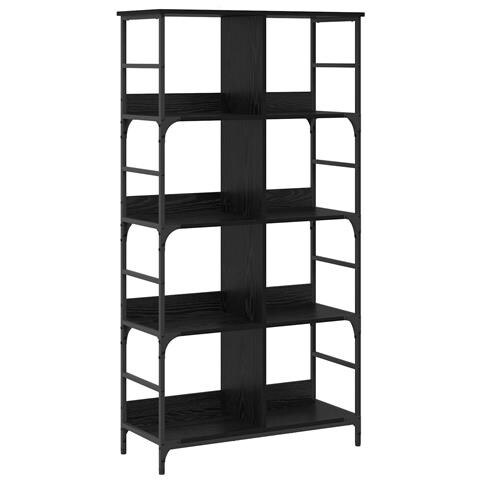 Libreria Rovere nero 78,5 x 33 x 153 cm metallo PB - Foto 1