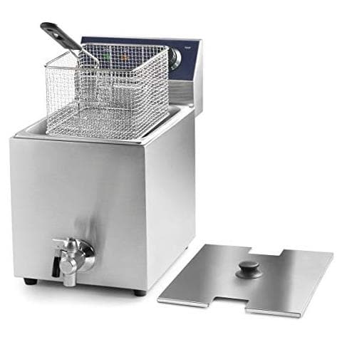 69468 69468-Friggitrice elettrica professionale con rubinetto 3250 W, 8 L, - Foto 2