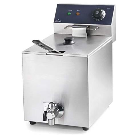 69468 69468-Friggitrice elettrica professionale con rubinetto 3250 W, 8 L, - Foto 1