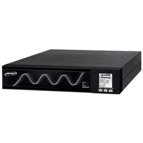 ICUL110R - Gruppo di Continuità UPS E3 1100VA 990W Online Desktop / Rack 2U Nero - Foto 1