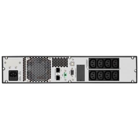 ICUL110R - Gruppo di Continuità UPS E3 1100VA 990W Online Desktop / Rack 2U Nero - Foto 4