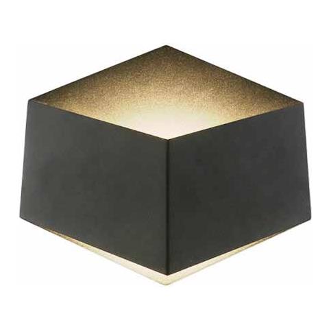V-tac Vt-803 Lampada Led 3w Da Parete Alluminio Nero Wall Light Bianco Caldo 3000k Ip20 - Sku 8346 - Foto 1