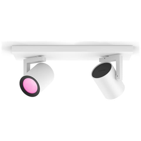 Hue White and Color ambiance Argenta Faretto Smart 2 punti luce Bianco - Foto 1