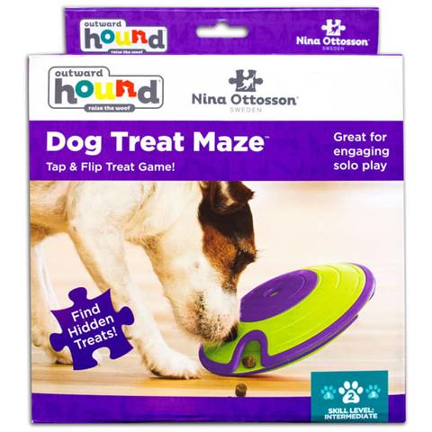 Gioco Per Cani Nina Ottosson Treat Maze Viola E Verde - Foto 3