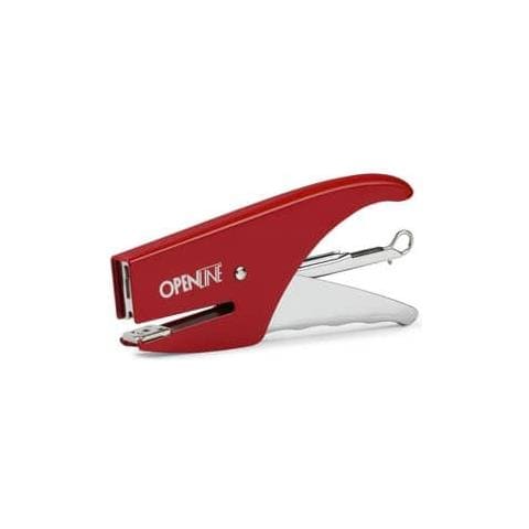 Cucitrice Manuale A Pinza Openline Passo 6 Max 18 Ff Rosso 0185r - Foto 1