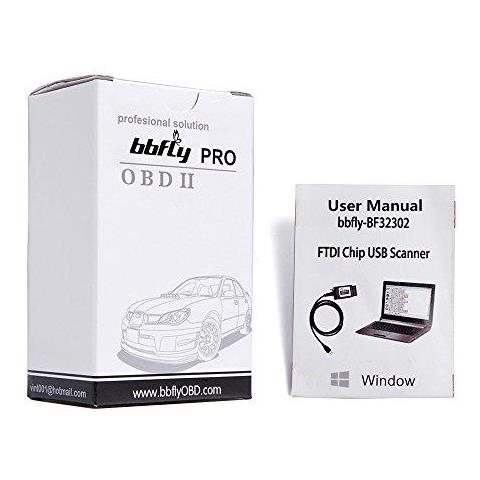 Elmconfig Usb obd Bf32302 Usb Chip Ftdi Compatibili Hs-can Ms-can Per Forscan Obd2 - Foto 2
