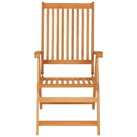 Sedie da Giardino 4 pz con Cuscini Antracite Massello di Teak - Foto 2