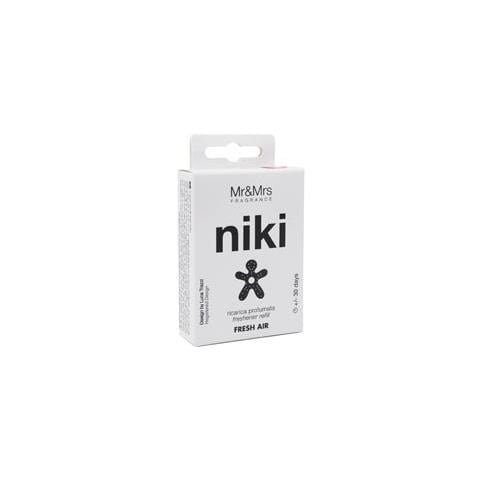Niki Ricarica Deodorante Per Auto Jrnikibx003v00 Ricarica Per Profumo Per Auto, Aria Fresca, Nero - Foto 2