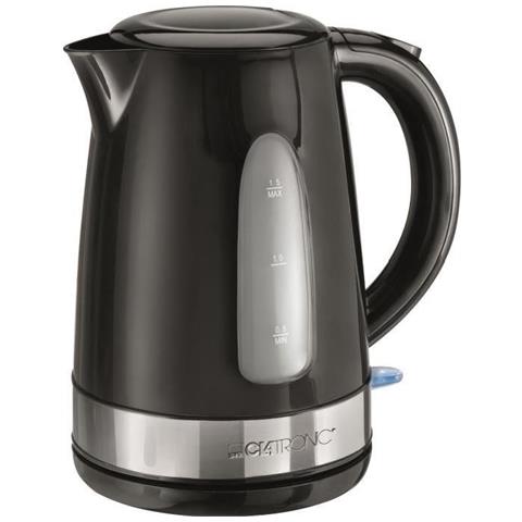 Bollitore Elettrico in Acciaio Nero - Foto 1