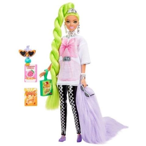 Barbie Extra Doll Neon Green Hair - Foto 1