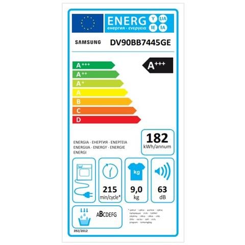 Asciugatrice DV90BB7445GE BESPOKE AI™ QuickDry 9 Kg Classe A+++ -5% Pompa di calore - Foto 2