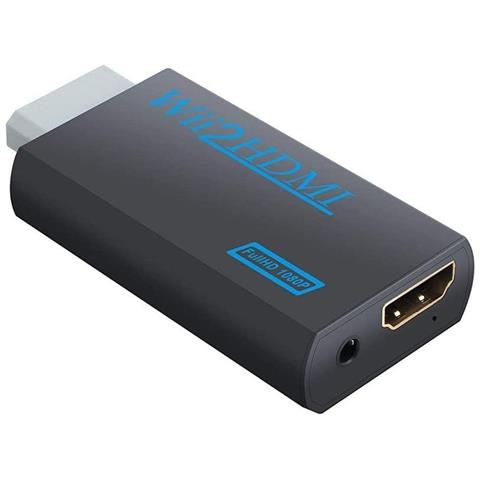 Adattatore Hdmi Compatibile Con Nintendo Wii - Full Hd 1080p Black - Foto 10