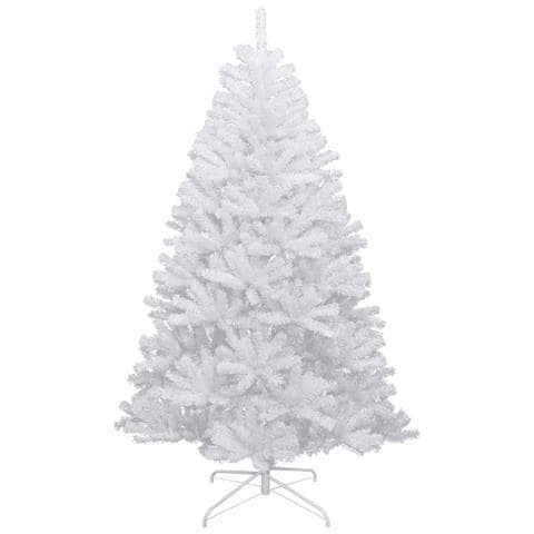 Albero Natale Artificiale Incernierato Con Neve Fioccata 240 Cm - Foto 2